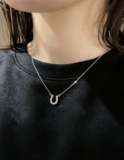 馬蹄ネックレス SV925