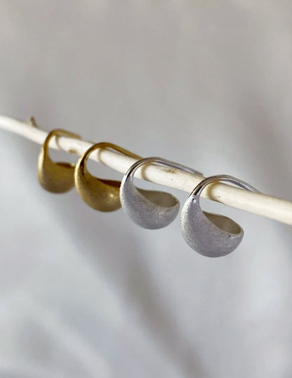 マットドロップピアス SV925