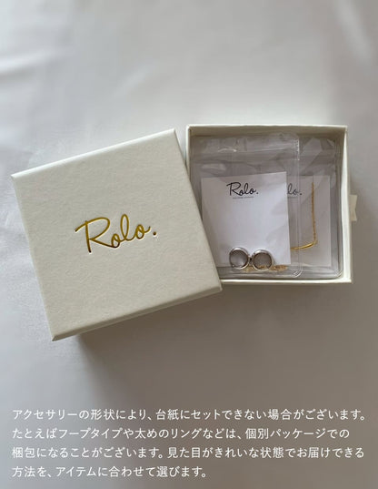 【Roloアクセサリー】ギフトラッピング ivory