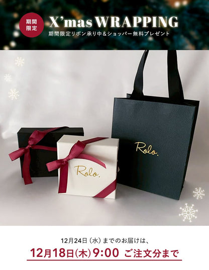 【Roloアクセサリー】ギフトラッピング ivory