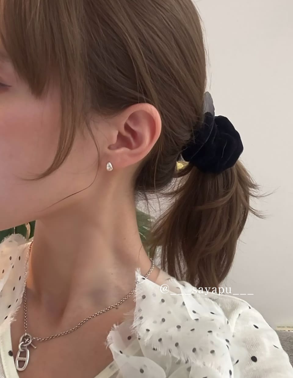 こつぶドロップピアス SV925